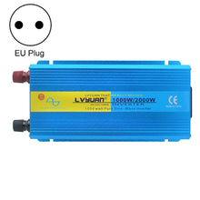 Load image into Gallery viewer, LVYUAN  2000W Car Home Pure Sine Wave Solar Inverter, 12V To 220V, 24V To 220V, 48V To 220V, 60V To 220V, 72V To 220V, 12V To 220V EU Plug, 12V To 220V UK Plug, 12V To 220V AU Plug, 12V To 110V US Plug