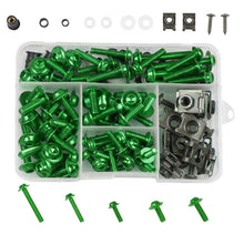 Load image into Gallery viewer, 177 PCS/ Box Motorcycle Modification Accessories Windshield Cover Set Screw, Black, Red, Gold, Blue, Silver, Green