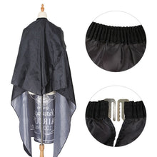 Load image into Gallery viewer, Fashion Hair Salon Haircut Dyed Hair Oiled Shawl, Pure Black, Pure White, White Black Edge