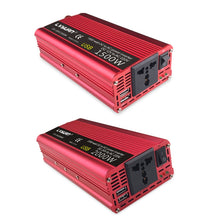 Load image into Gallery viewer, LVYUAN Car Inverter Dual USB Power Converter, 12V to 220V 1500W, 24V to 220V 1500W, 12V to 220V 1500W UK Plug, 12V to 220V 1500W AU Plug, 12V to 110V 1500W US Plug, 12V to 220V 2000W, 24V to 220V 2000W, 12V to 220V 2000W UK Plug, 12V to 220V 2000W AU P...