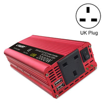 Load image into Gallery viewer, LVYUAN Car Inverter Dual USB Power Converter, 12V to 220V 1500W, 24V to 220V 1500W, 12V to 220V 1500W UK Plug, 12V to 220V 1500W AU Plug, 12V to 110V 1500W US Plug, 12V to 220V 2000W, 24V to 220V 2000W, 12V to 220V 2000W UK Plug, 12V to 220V 2000W AU P...
