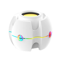 Load image into Gallery viewer, RGB Light Effect Gyro Shape Wireless Bluetooth Audio, White, Pink, Blue, Black, Red