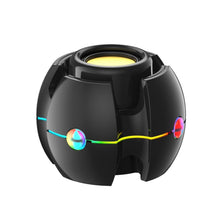 Load image into Gallery viewer, RGB Light Effect Gyro Shape Wireless Bluetooth Audio, White, Pink, Blue, Black, Red
