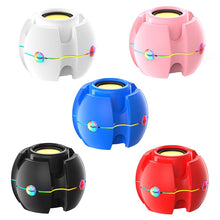 Load image into Gallery viewer, RGB Light Effect Gyro Shape Wireless Bluetooth Audio, White, Pink, Blue, Black, Red