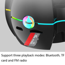 Load image into Gallery viewer, RGB Light Effect Gyro Shape Wireless Bluetooth Audio, White, Pink, Blue, Black, Red