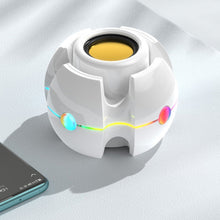 Load image into Gallery viewer, RGB Light Effect Gyro Shape Wireless Bluetooth Audio, White, Pink, Blue, Black, Red