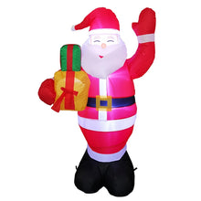 Load image into Gallery viewer, Santa Claus Christmas Tree Snowman Inflatable LED Luminous Christmas Ornaments,, US Plug