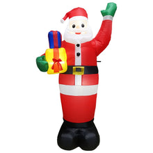 Load image into Gallery viewer, Santa Claus Christmas Tree Snowman Inflatable LED Luminous Christmas Ornaments,, US Plug