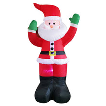 Load image into Gallery viewer, Santa Claus Christmas Tree Snowman Inflatable LED Luminous Christmas Ornaments,, US Plug
