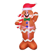 Load image into Gallery viewer, Santa Claus Christmas Tree Snowman Inflatable LED Luminous Christmas Ornaments,, US Plug