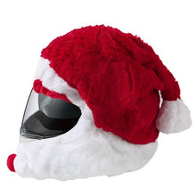 Load image into Gallery viewer, Motorcycle Helmet Christmas Hat Outdoor Crazy Funny Santa Helmet Cover, Helmet Christmas Hat