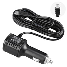 Load image into Gallery viewer, H519 Car Charger Driving Recorder Power Cord Dual USB With Display Charging Line, Specification:, Mini Straight, Mini Right Elbow, Mini Left Elbow, Micro Straight, Micro Left Elbow, Micro Right Elbow
