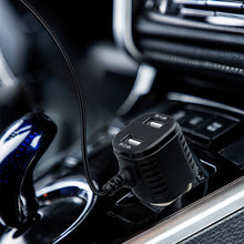 Load image into Gallery viewer, H519 Car Charger Driving Recorder Power Cord Dual USB With Display Charging Line, Specification:, Mini Straight, Mini Right Elbow, Mini Left Elbow, Micro Straight, Micro Left Elbow, Micro Right Elbow