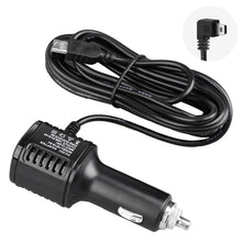 Load image into Gallery viewer, H519 Car Charger Driving Recorder Power Cord Dual USB With Display Charging Line, Specification:, Mini Straight, Mini Right Elbow, Mini Left Elbow, Micro Straight, Micro Left Elbow, Micro Right Elbow