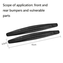 Load image into Gallery viewer, Car Front Rear Bumper Anti-Collision And Anti-Scratch Strips Body Scratch Decoration Stickers, Color:, Black, White, Red, Gray