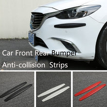 Load image into Gallery viewer, Car Front Rear Bumper Anti-Collision And Anti-Scratch Strips Body Scratch Decoration Stickers, Color:, Black, White, Red, Gray
