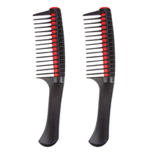 Load image into Gallery viewer, 2 PCS 0089 Hair Salon Dyeing Hair Styling Brush Rolling Heart Smooth Hair Comb Brushing Hairdressing Tools