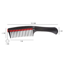 Load image into Gallery viewer, 2 PCS 0089 Hair Salon Dyeing Hair Styling Brush Rolling Heart Smooth Hair Comb Brushing Hairdressing Tools