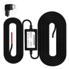 Car OBD Low-Voltage Protection Parking Monitor Power Cord 12V Turn 5V 2.5A Step-down Line, Specification: Mini Right Elbow, Micro Right Elbow