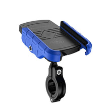 Load image into Gallery viewer, M9 Motorcycle Wireless Charging Mobile Phone Bracket 15W Fast Charging Mobile Phone Navigation Bracket, M9 (Black), M9 (Blue), M9 (Red), M9 (Gray)