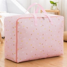 Load image into Gallery viewer, Oxford Cloth Quilt Moisture-Proof &amp; Waterproof Storage Bag Zipper Portable Moving Luggage Bag, 55x33x20cm, 58x38x22cm, 60x50x25cm