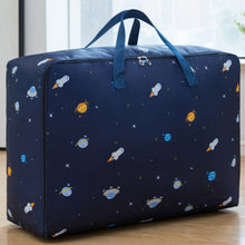 Load image into Gallery viewer, Oxford Cloth Quilt Moisture-Proof &amp; Waterproof Storage Bag Zipper Portable Moving Luggage Bag, 55x33x20cm, 58x38x22cm, 60x50x25cm