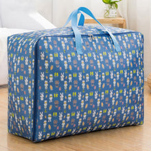 Load image into Gallery viewer, Oxford Cloth Quilt Moisture-Proof &amp; Waterproof Storage Bag Zipper Portable Moving Luggage Bag, 55x33x20cm, 58x38x22cm, 60x50x25cm