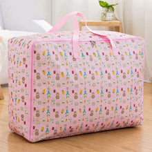 Load image into Gallery viewer, Oxford Cloth Quilt Moisture-Proof &amp; Waterproof Storage Bag Zipper Portable Moving Luggage Bag, 55x33x20cm, 58x38x22cm, 60x50x25cm
