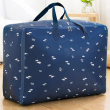 Load image into Gallery viewer, Oxford Cloth Quilt Moisture-Proof &amp; Waterproof Storage Bag Zipper Portable Moving Luggage Bag, 55x33x20cm, 58x38x22cm, 60x50x25cm