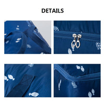 Load image into Gallery viewer, Oxford Cloth Quilt Moisture-Proof &amp; Waterproof Storage Bag Zipper Portable Moving Luggage Bag, 70x50x30cm