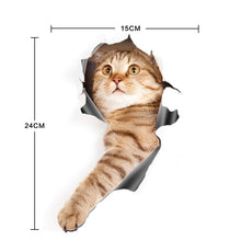 Load image into Gallery viewer, 3D Stereo Cat Car Sticker Car Body Scratches And Occlusion Stickers, Style 1 Small, Style 2 Small, Style 3 Small, Style 4 Small, Style 1 Large, Style 2 Large, Style 3 Large, Style 4 Large