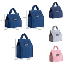 Load image into Gallery viewer, Thickened Aluminum Foil Insulation Lunch Box Bag Waterproof Portable Meal Bag, 20x23x13cm, 24x27x14cm, 26x34x16cm