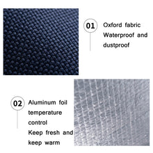 Load image into Gallery viewer, Thickened Aluminum Foil Insulation Lunch Box Bag Waterproof Portable Meal Bag, 20x23x13cm, 24x27x14cm, 26x34x16cm