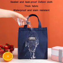 Load image into Gallery viewer, Thickened Aluminum Foil Insulation Lunch Box Bag Waterproof Portable Meal Bag, 20x23x13cm, 24x27x14cm, 26x34x16cm