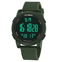 Load image into Gallery viewer, SYNOKE 9002 Men Outdoor Waterproof Sports Watch Multifunctional Luminous Digital Watch