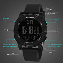 Load image into Gallery viewer, SYNOKE 9002 Men Outdoor Waterproof Sports Watch Multifunctional Luminous Digital Watch