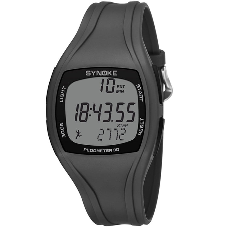 SYNOKE 9105 Multifunctional Sports Time Record Waterproof Pedometer Electronic Watch