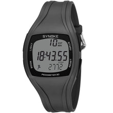 Load image into Gallery viewer, SYNOKE 9105 Multifunctional Sports Time Record Waterproof Pedometer Electronic Watch