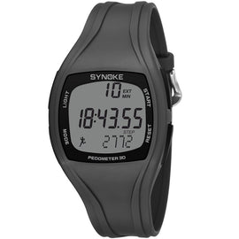 SYNOKE 9105 Multifunctional Sports Time Record Waterproof Pedometer Electronic Watch