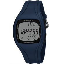 Load image into Gallery viewer, SYNOKE 9105 Multifunctional Sports Time Record Waterproof Pedometer Electronic Watch