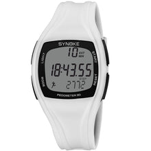 Load image into Gallery viewer, SYNOKE 9105 Multifunctional Sports Time Record Waterproof Pedometer Electronic Watch