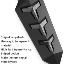 Load image into Gallery viewer, 1 Pair VS6-6 Motorcycle LED Steering Tail Lamp 12V Flow Water Light Turn Lamp, VS6-6