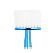 Load image into Gallery viewer, P6424 Hairdresser Sweeping Hair Brushes Hairdressing Nylon Soft Cleaning Brushes Home Hair Salons Shaving Broken Hair Brushes, Gold, Red, Blue, Silver