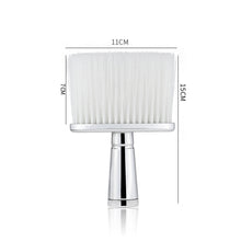 Load image into Gallery viewer, P6424 Hairdresser Sweeping Hair Brushes Hairdressing Nylon Soft Cleaning Brushes Home Hair Salons Shaving Broken Hair Brushes, Gold, Red, Blue, Silver