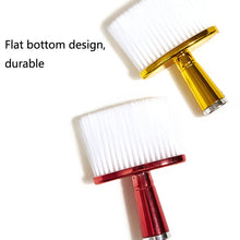Load image into Gallery viewer, P6424 Hairdresser Sweeping Hair Brushes Hairdressing Nylon Soft Cleaning Brushes Home Hair Salons Shaving Broken Hair Brushes, Gold, Red, Blue, Silver