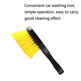 Automobile Tires Multifunctional Short-Handled Cleaning Long-Bristle Brush
