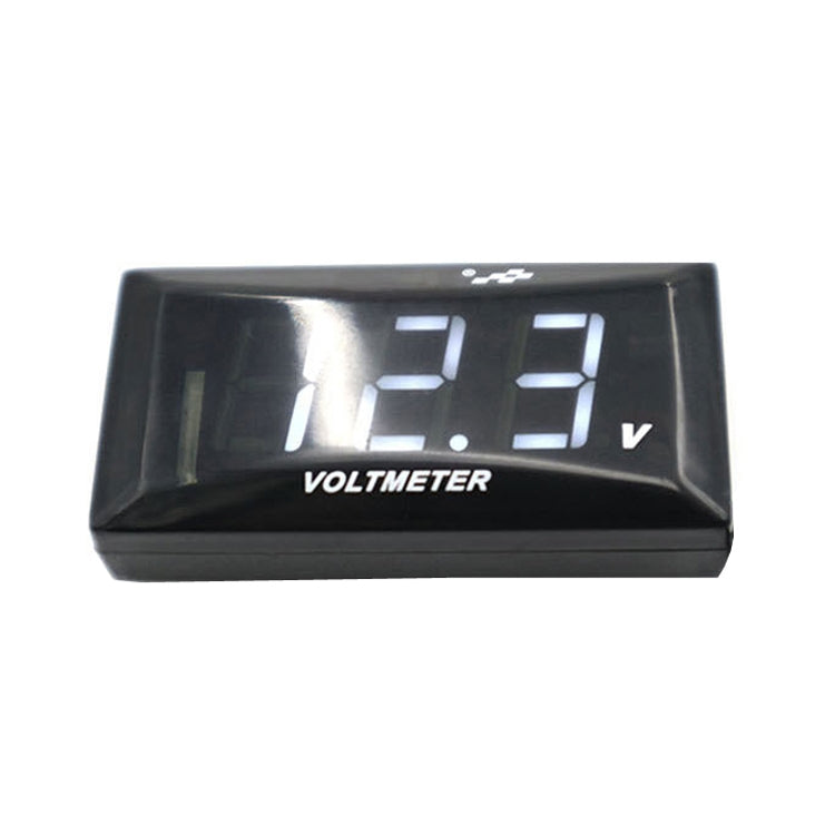 12-150V Motorcycle LCD Display Voltage, White Light, Red Light, Blue Light, Green Light
