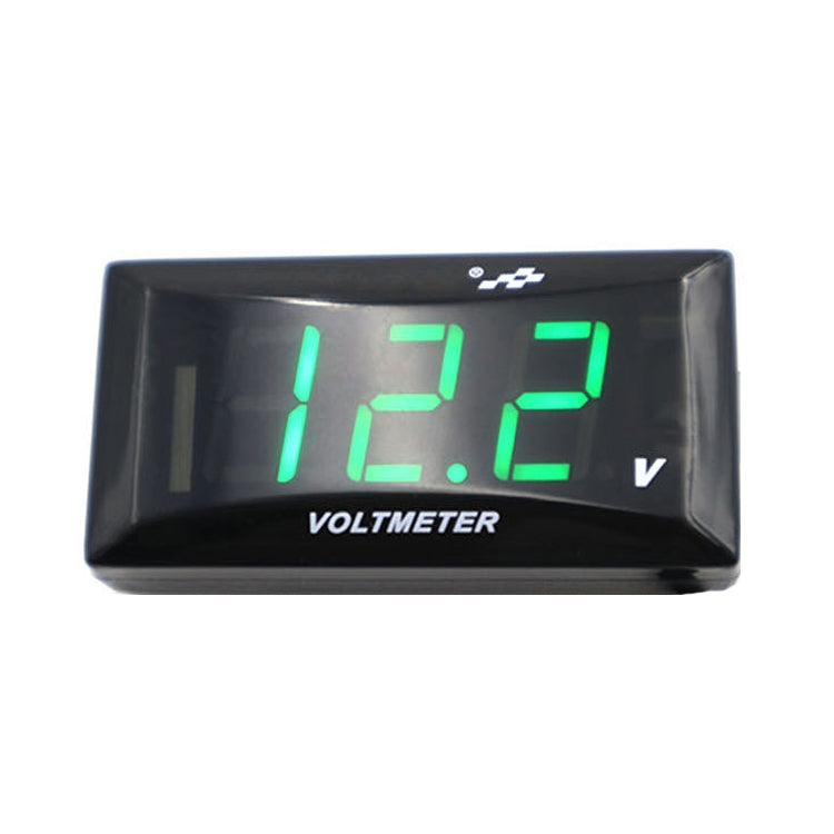 12-150V Motorcycle LCD Display Voltage, White Light, Red Light, Blue Light, Green Light