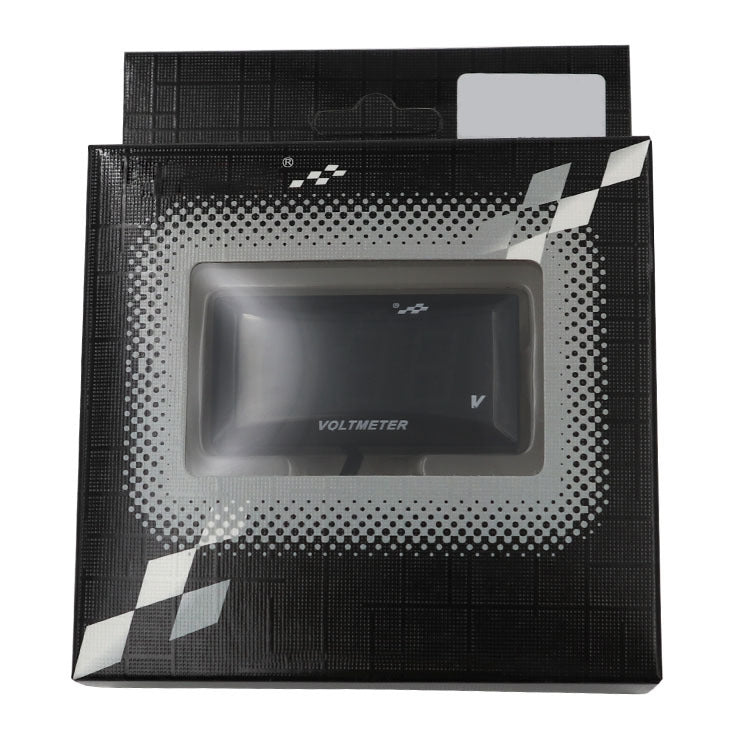 12-150V Motorcycle LCD Display Voltage, White Light, Red Light, Blue Light, Green Light