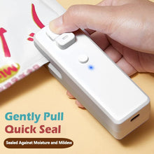 Load image into Gallery viewer, Dual-Purpose Mini-Sealing Machine Heat-Sealing &amp; Cutting Bag Multi-Function Chargingable Sealing Machine